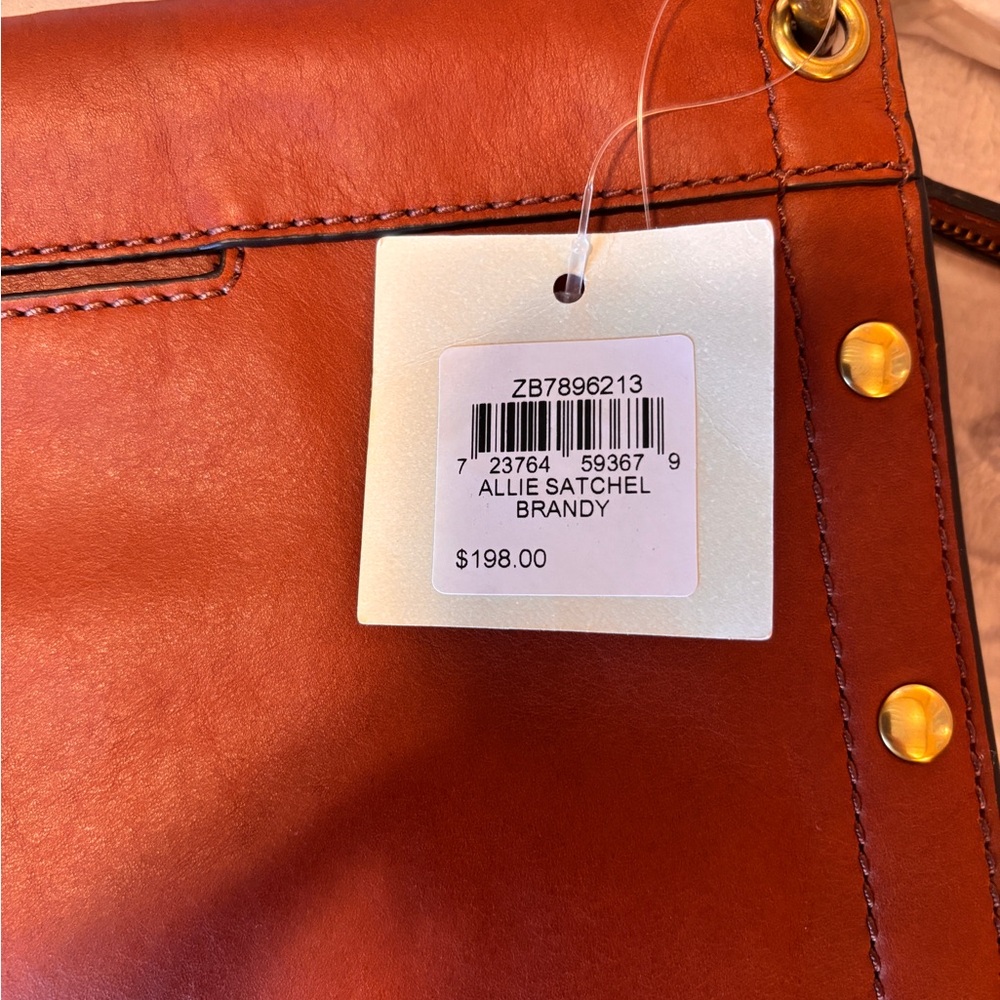 Fossil Allie Satchel in Tan Leather - Picture 8 of 14